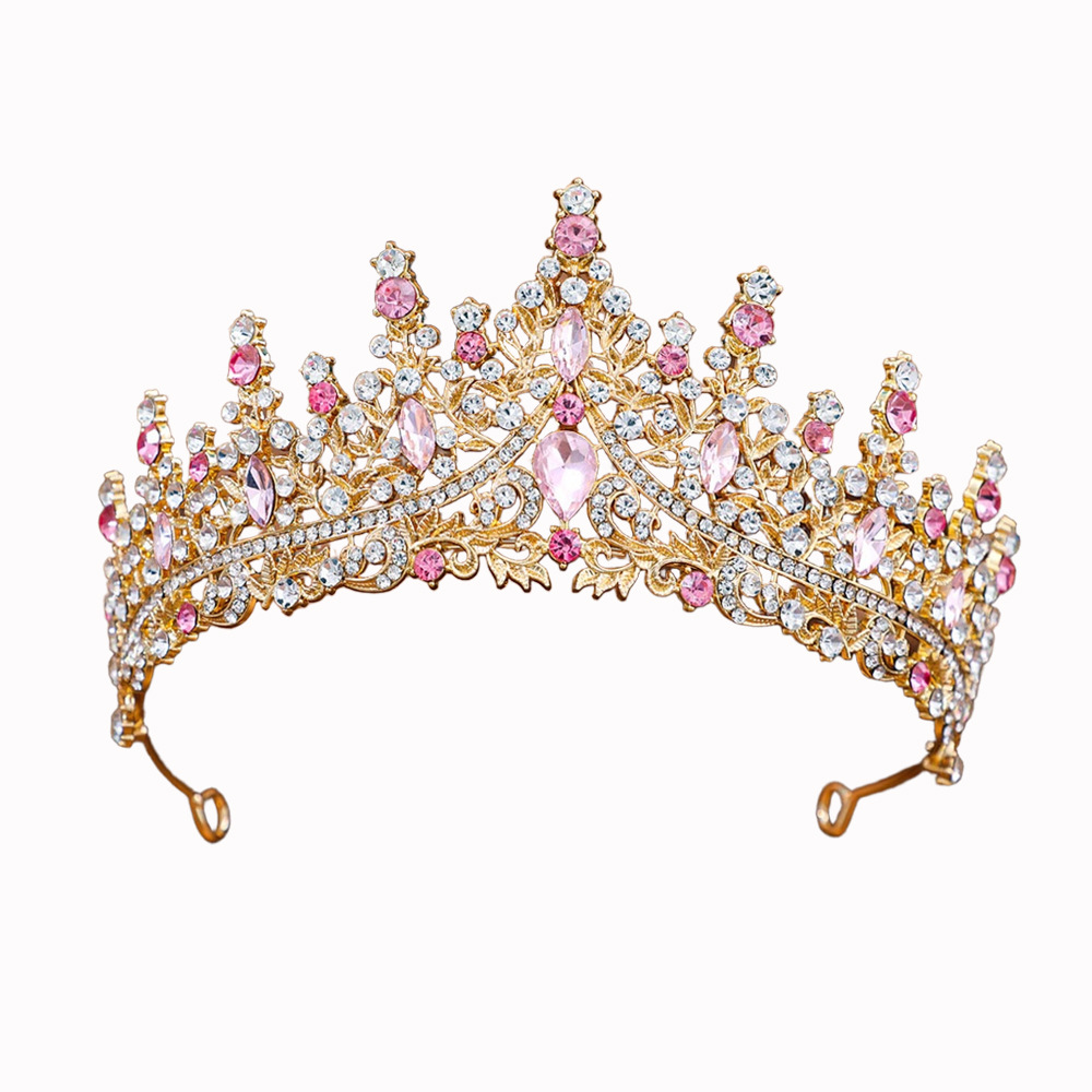 万圣节跨境合金皇冠黑色皇冠配饰