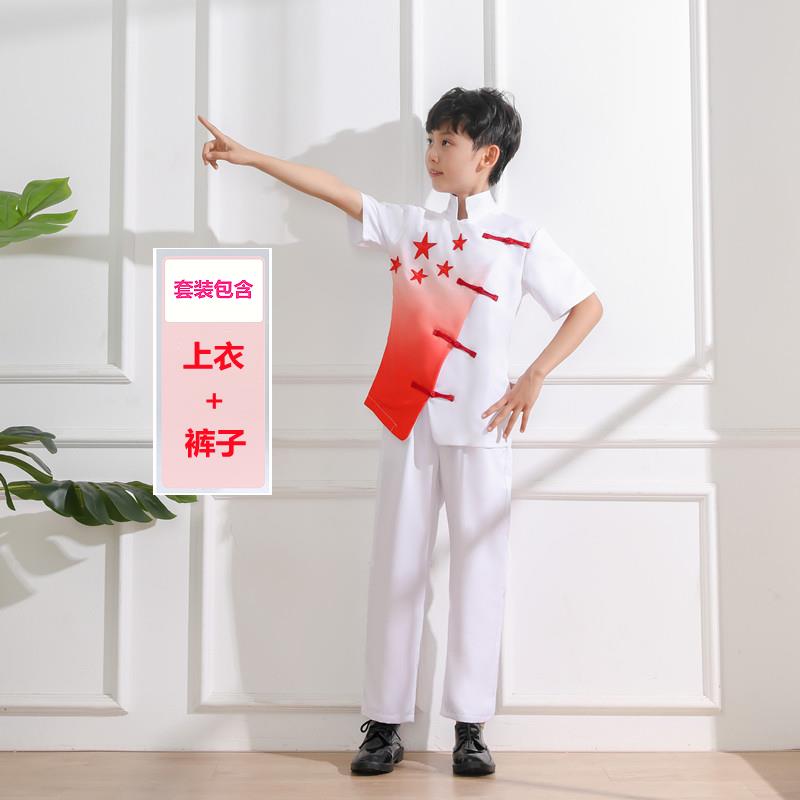 正品小唱服学生诗出歌朗诵儿童舞蹈表演服中学生古筝比赛男女演服