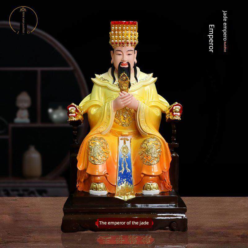 新玉皇大帝母神雕像玉皇大帝母皇后雕像风水镇屋家拜树脂装饰佛像