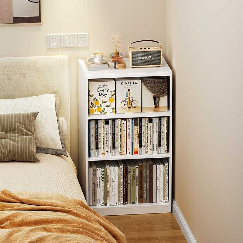 儿童绘本架多层落地置物架自由组合书架头家用客厅书柜铁艺床阳台