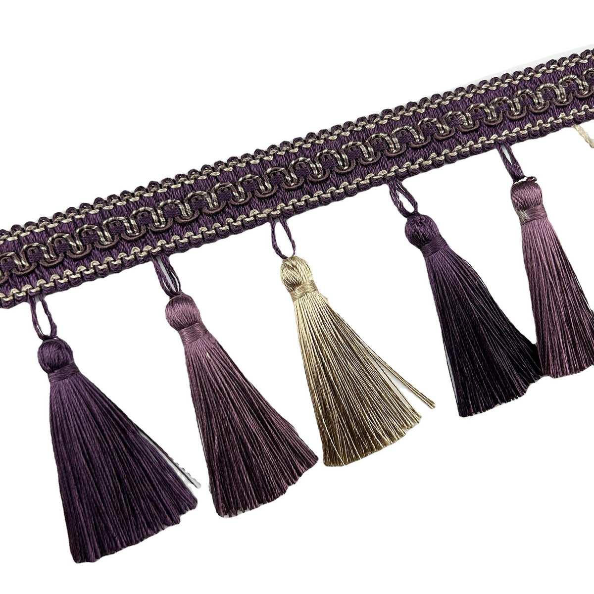 三色小波浪窗帘花边装饰辅料 高档桌旗沙发抱枕流苏 婚庆吊穗排须