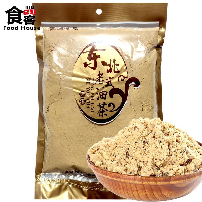 东北老式五仁油茶面400g手工油炒面早餐零食小吃即食冲饮传统糕点