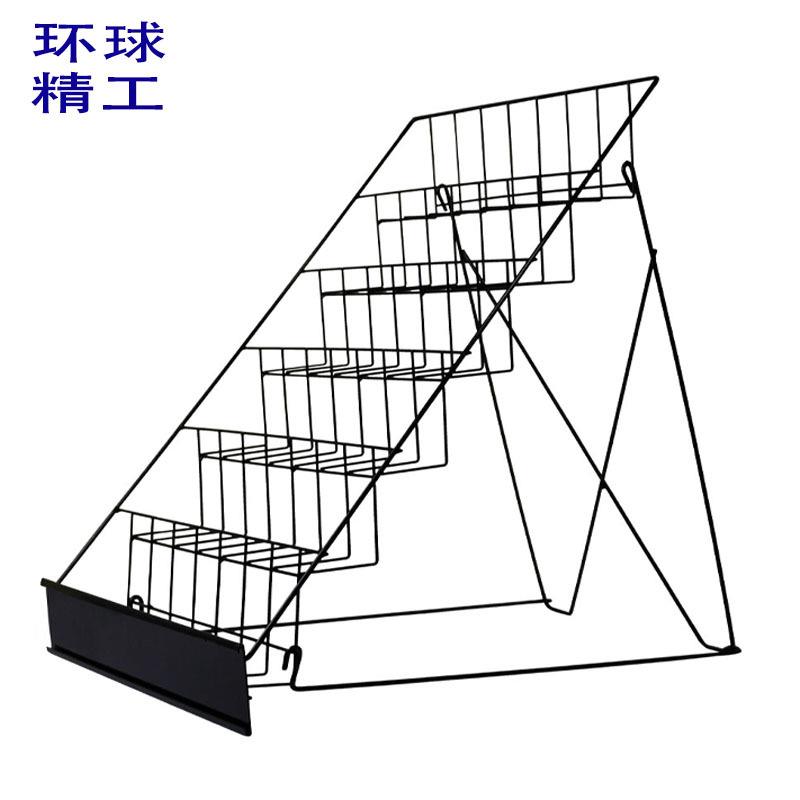 铁艺海报展示架/宣传展示架/DVD展示架/台面展示架/折叠书报刊架图片