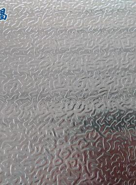 现货 橘皮纹铝皮 0.75mm*1000厚压花 冰柜冰箱用橘皮花纹铝板