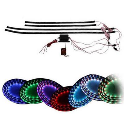 汽车底盘灯LED爆闪灯灯装底盘灯饰灯ledx灯彩灯地盘七彩遥控20910