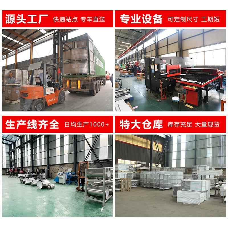 加厚不锈钢平板纳车送货小推车运车搬转车向轮拉220货厨房收手推