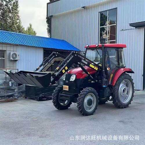东方红904旋耕机前铲拖拉机 504四驱农用拖拉机 农机农具耕地机