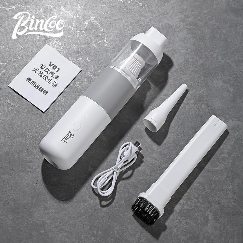 Bincoo咖啡粉吸尘器无线充电吸粉机桌面清洁器吧台咖啡粉尘吸粉器
