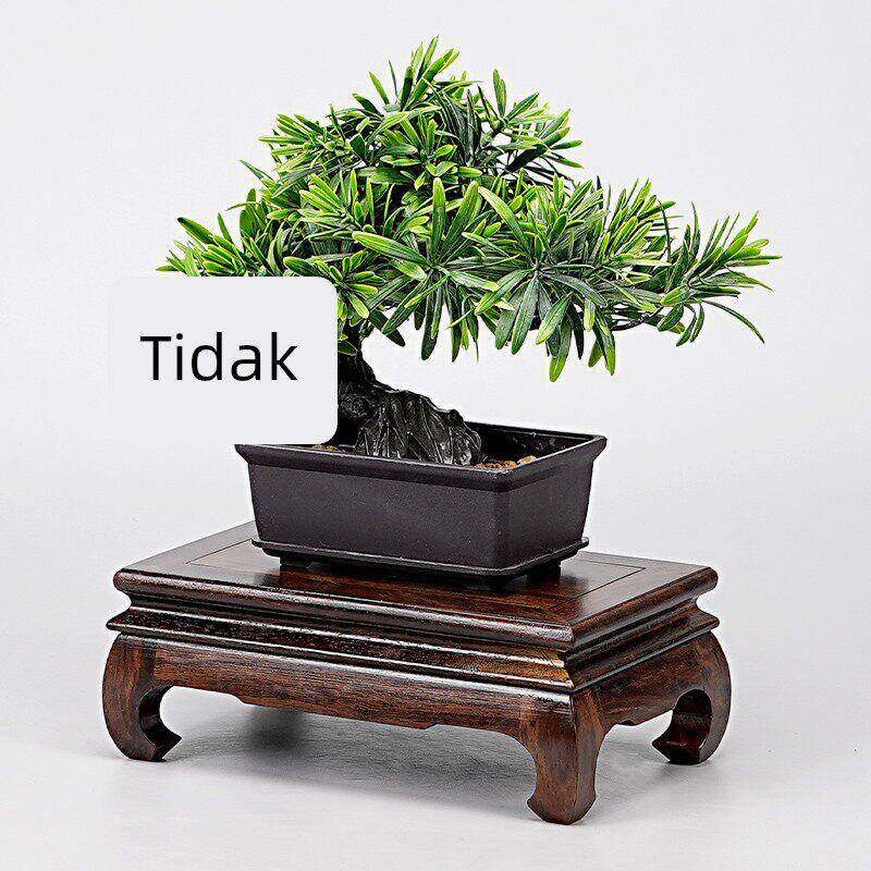 黑檀木底座实木中式花盆景花瓶古董奇石头木雕工艺品摆件底座托