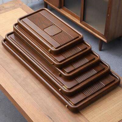 捷安TBP1291-玺茶盘家用茶茶托盘实木客厅茶具套装海办公桌茶台电