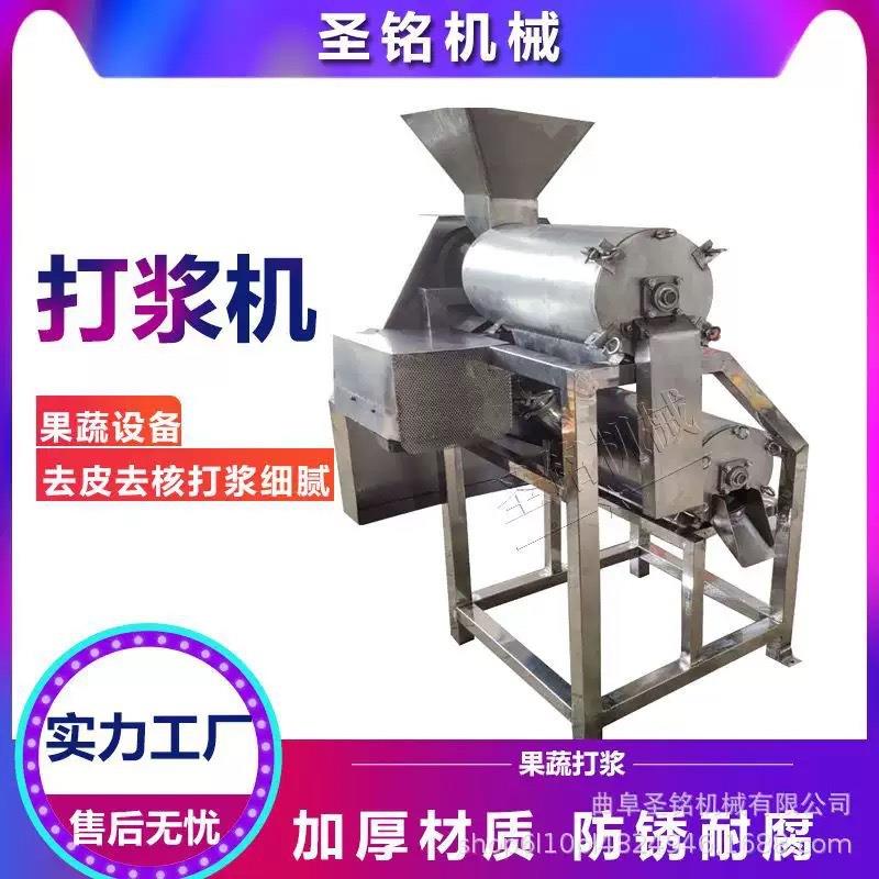 商用八月瓜去籽打浆机 樱桃去籽打浆机 红枣红豆沙去皮打浆机