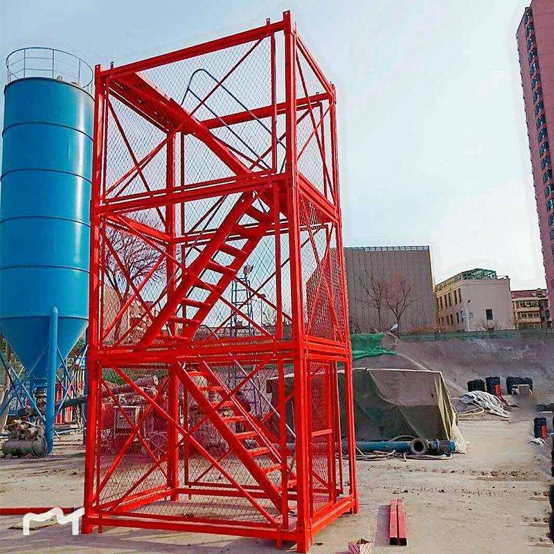 施工安全梯笼安全爬梯工程梯笼组合式基坑框架梯笼箱式梯笼爬梯