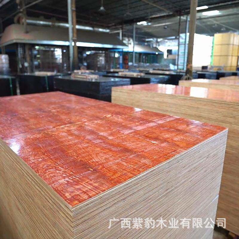 定制木模板黑板厂家紫豹木业广东韶关可发覆膜板周转达12次上