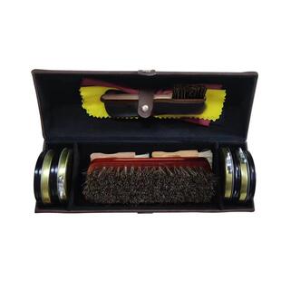 刷旅行便携式 刷清木柄鞋 清除尘抛皮光洁鞋 灰上油鞋 刷多功能皮鞋 鞋