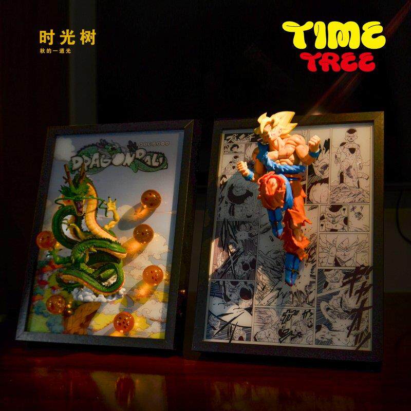 七龙珠孙悟空神龙漫画 画动漫装饰3D立体画 画摆件挂画 画送男朋