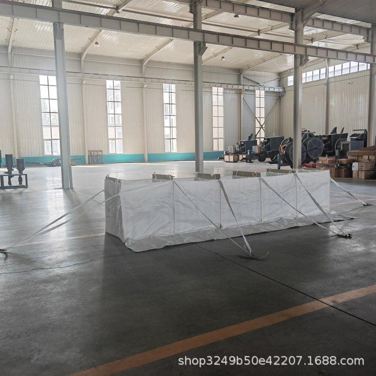 抗洪抢险聚丙烯子堤防洪坝城市内涝防洪屏障装配式围井连锁袋