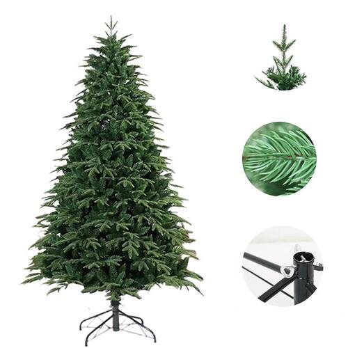 Dense PE+PVC Christmas Tree, Realistic Artificial Xmas Tree