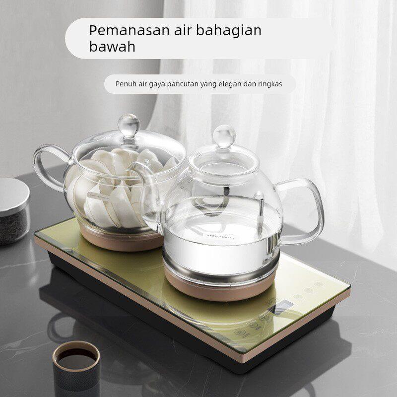 Seko/新功 W7底部上水电热水壶全自动玻璃烧水壶家用电茶炉煮茶器