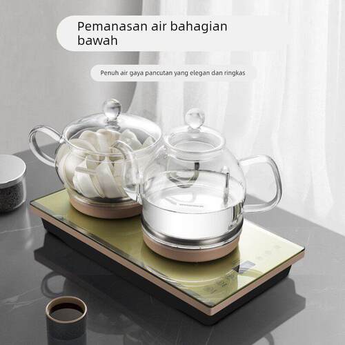 Seko/新功 W7底部上水电热水壶全自动玻璃烧水壶家用电茶炉煮茶器