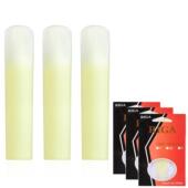 2.0 硬度1.5 2.5 Tenor Reed 3个装 Sax 次中音萨克斯树脂哨片