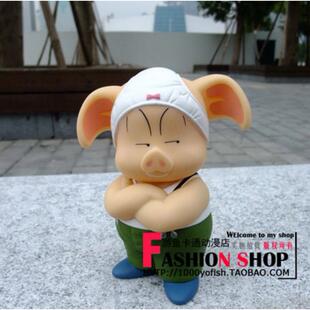 正品七龙珠 加仙 猫仙人 猫神人孙悟空 盒装搪胶 公仔玩偶摆件手