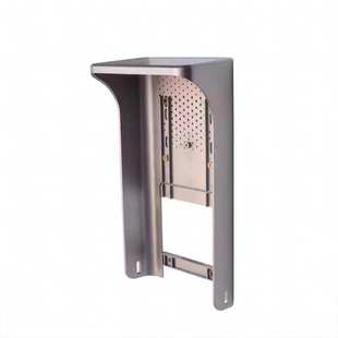 海康人脸一体机防雨罩遮阳罩配件DS 341M火炬手万向壁挂支架 671M