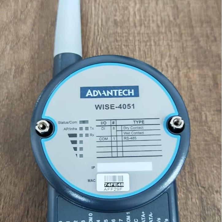 研华 WISE-4051-B 8路数字输入和1路RS-485 物联网无线I/O模块图片