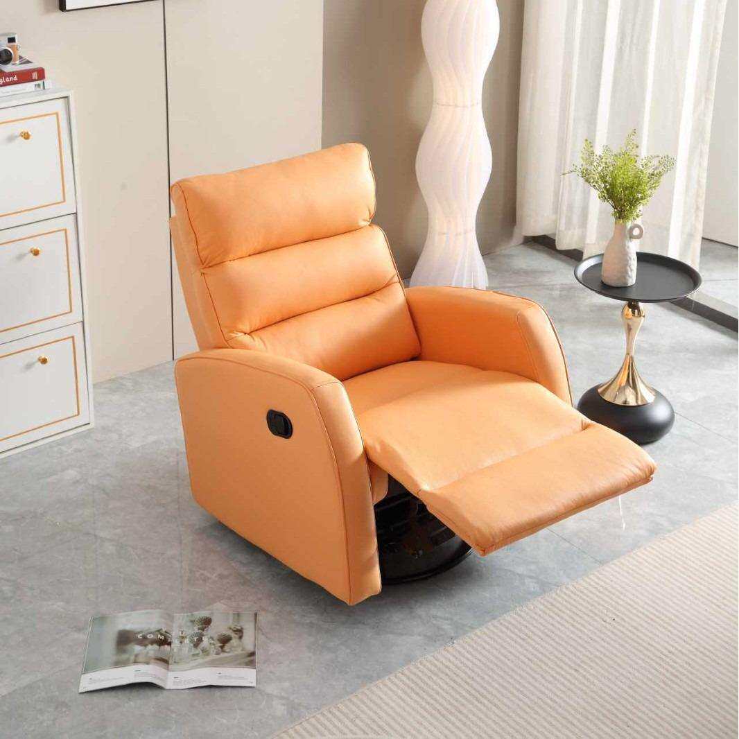 头等太空舱单人沙发小户型懒人沙发客厅阳台多功能可摇可转休闲椅