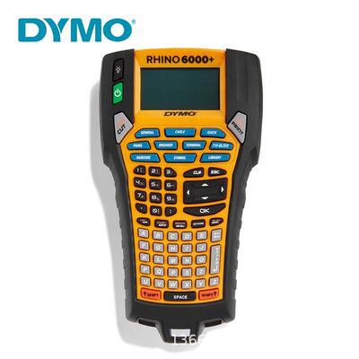 DYMO达美Rhino 6000+标签打印机电力电信工业机柜线缆布线便捷式