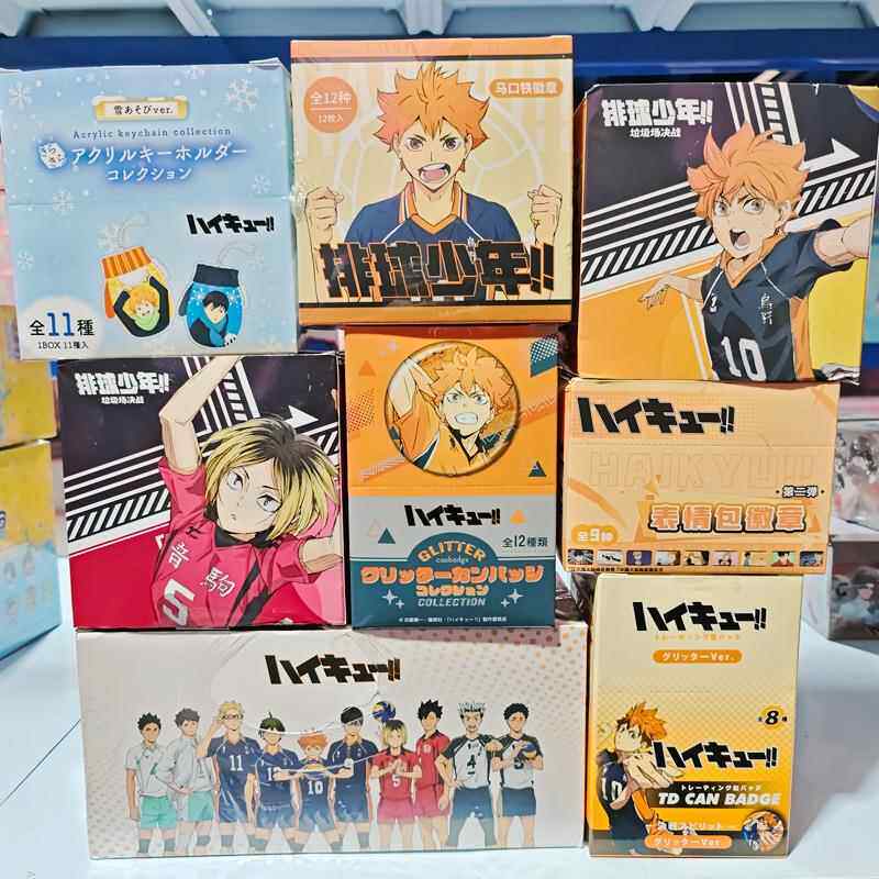 【正版官谷】排球少年剧场版盲抽双闪徽章吧唧垃圾场决战谷子
