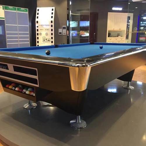 球台花式九球桌四代九尺商用家用台球俱乐部外贸台球桌工厂黑八球
