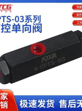 自锁油缸CPTS03引导逆止阀管式液控单向阀保压阀油缸自锁单向阀