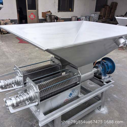 猪粪干湿分离机牛粪脱水机设备大小型固液分离机厂家直销型号齐全
