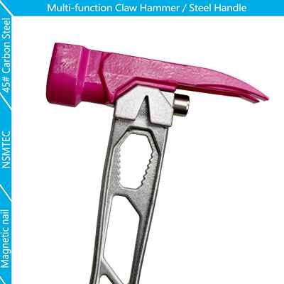 厂家直销彩色粉色羊角锤丁内斯锤马多功GMG能东生地钉羊角锤山产