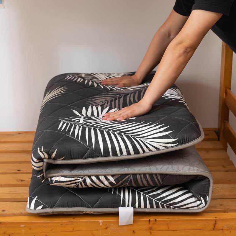 学宿舍上下单MCX-20人床垫双人加生垫厚床护可折叠软垫铺0.9/.2/.