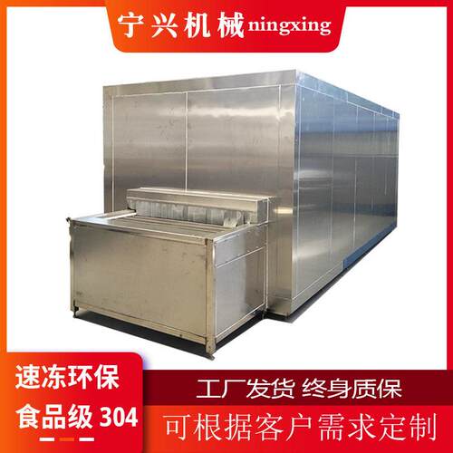 商用隧道式速冻机蔬菜水果肉类的冷冻设备