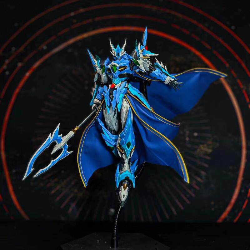 疾风鹤布艺配件 游龙披烫金印花摩动核敖丙披风 机甲模型布衣改件