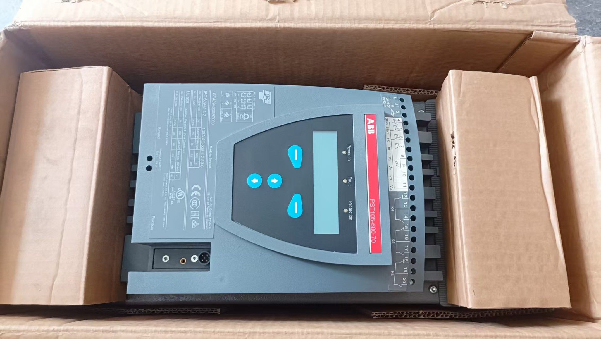 全新正品瑞典产ABB软启动一台保真包新，BA1016YM10