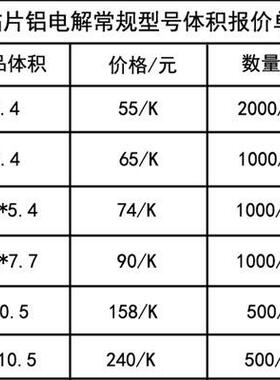1分6V20UF固态电容PCHS78EEC*9mm高固态插电件容器直销