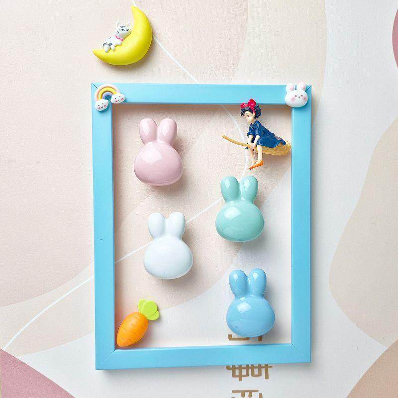 儿童房柜门拉手可爱卡通橱柜抽屉防撞把手幼儿园柜子彩色陶瓷拉手,基础建材,小拉手,淘宝优惠券,粉丝福利购,淘宝优惠卷