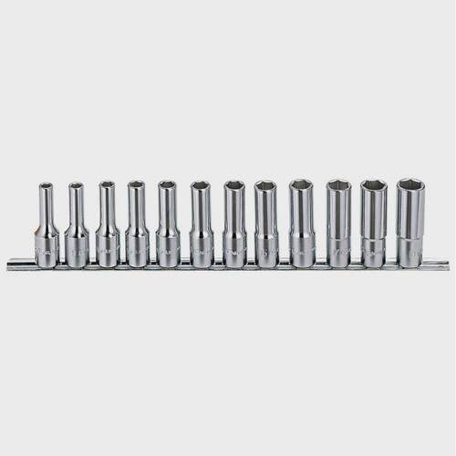 GENIUS天赋工具1/2系12.5mm12件套手动英制6角加长套筒组GD-412S