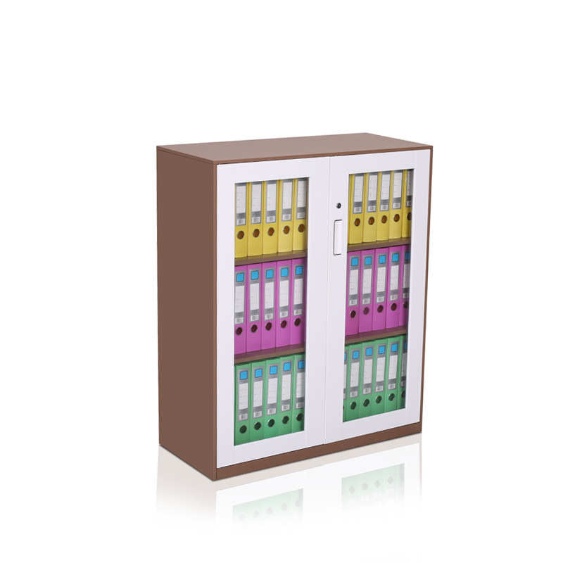 办公室资料档案抽屉柜带锁储物柜工具收纳柜文件柜矮柜落地铁皮柜