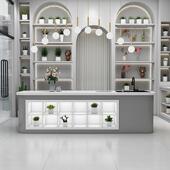 花店操作台收银台艺工w369639台作水公果店果切台司水吧花台家用