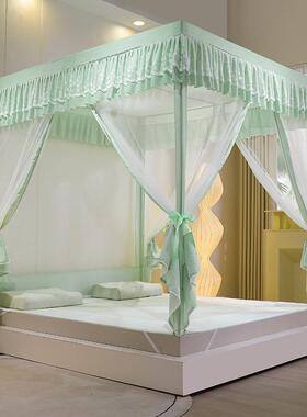 厂家直销新款门坐床拉链家用MDC-31蚊帐夏季儿童防摔包全围三开厚