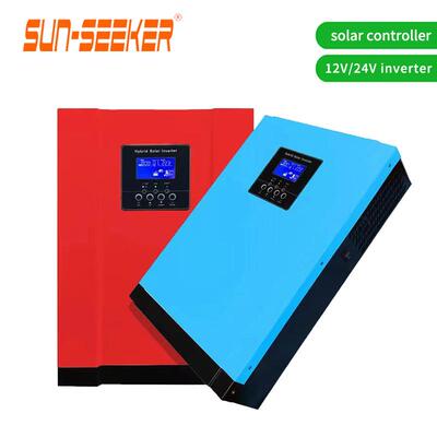SUNSEEKER太阳能纯正弦波混合逆变器MPPT控制器壁挂式24V48V
