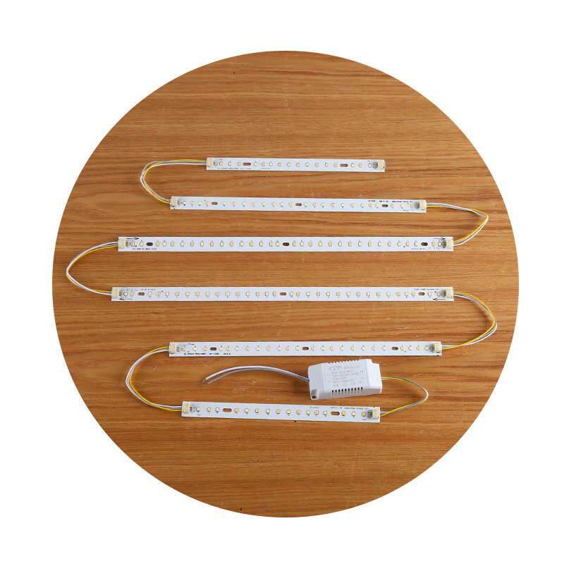 吸顶灯LED灯芯灯条智能开 关超亮长条客厅灯替换光源贴片三色配件