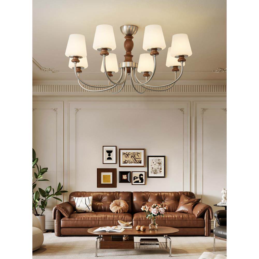 全光谱法国中世纪风格客厅吊灯护眼厅主灯覆古卧室房间餐厅2025新