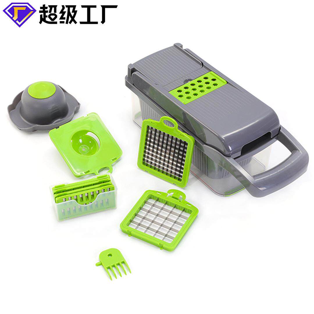 厨房工具多功能切菜器套装手动切片器切丝器擦丝器刨丝器厂家
