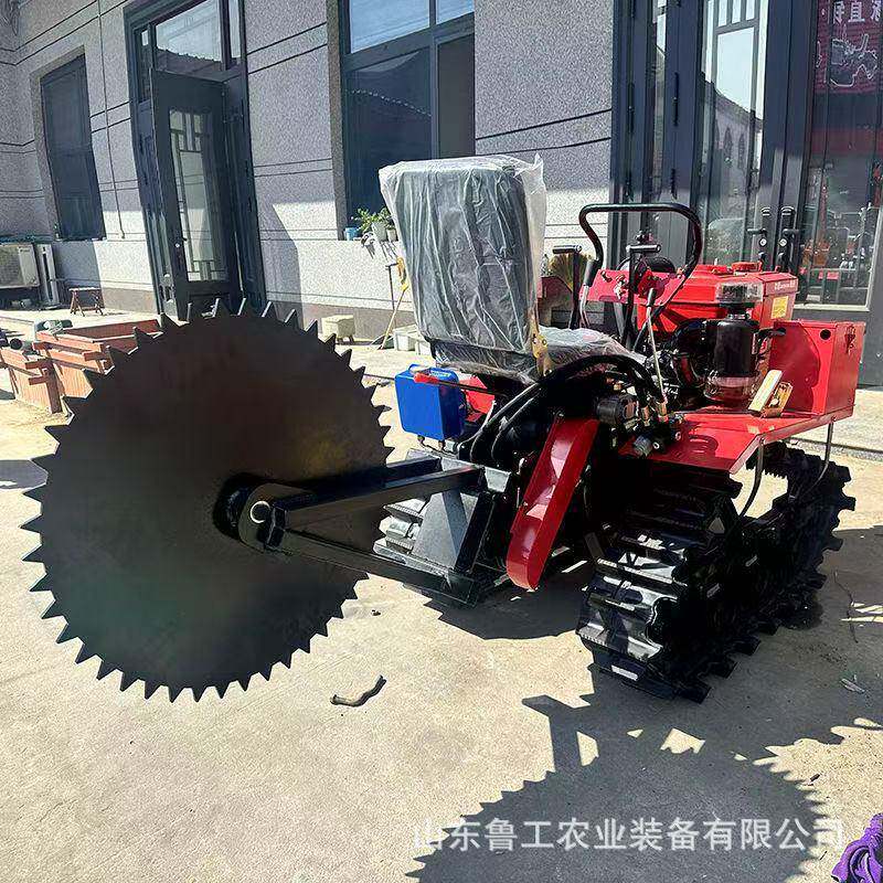 沙漠治理多功能乘坐式草方格沙障机内蒙古新疆沙漠用压草机固沙机