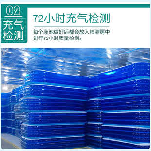 游泳池户外钓鱼生产厂家池儿童室外沙家用泳池折叠充气大型商用